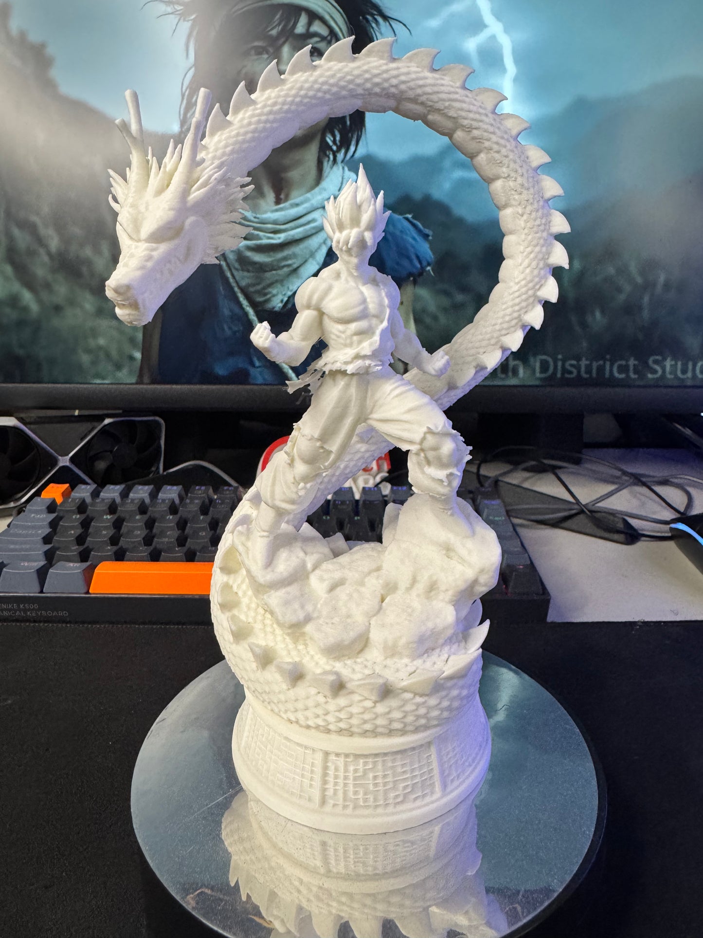 Dragon fist goku
