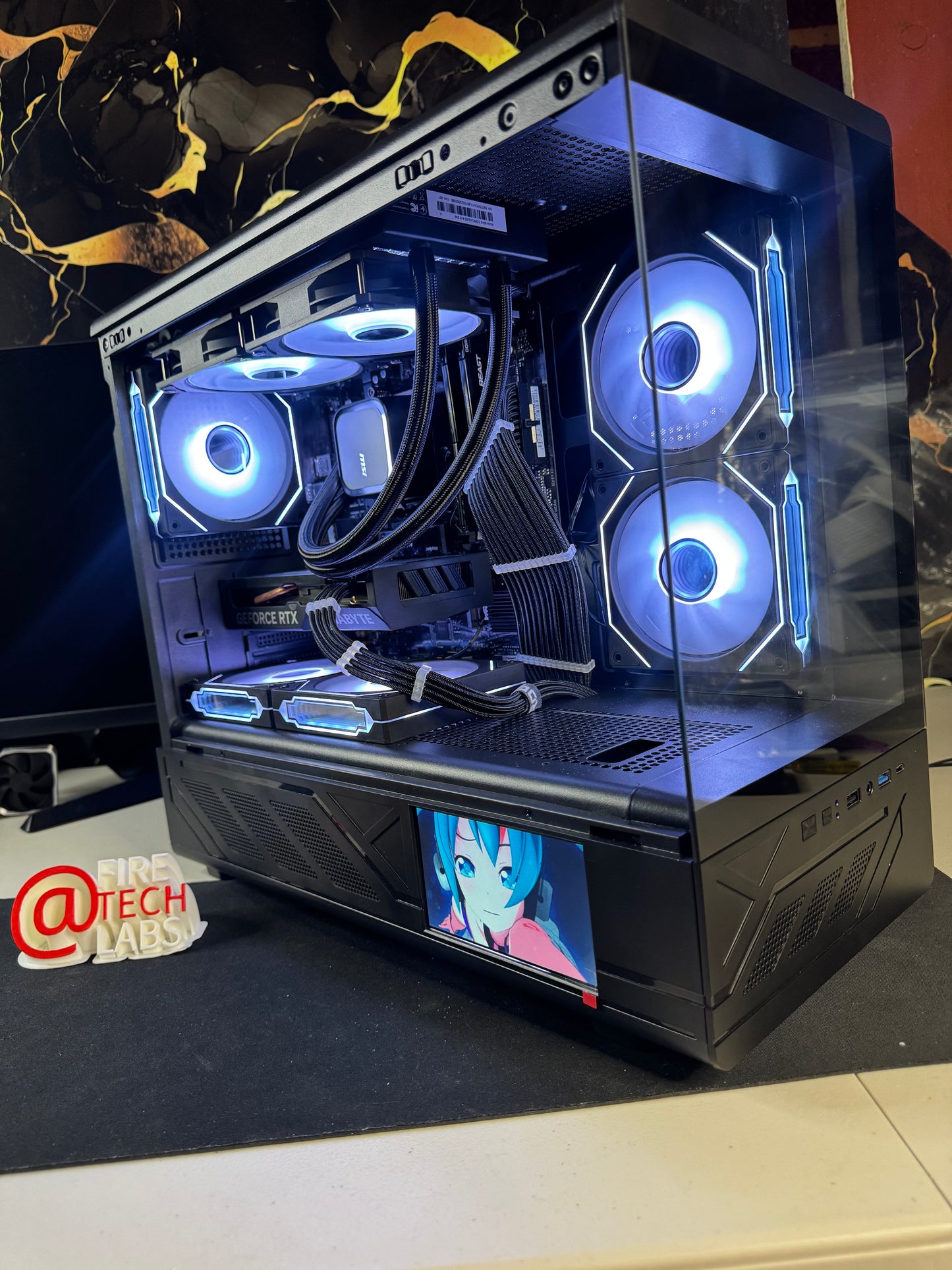 Fire Tech Labs: Night Skyline