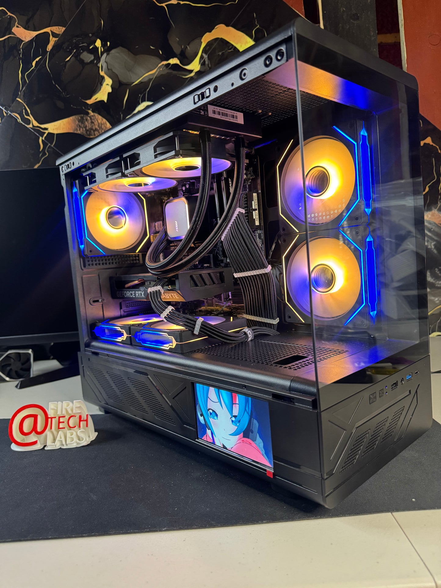 Fire Tech Labs: Night Skyline