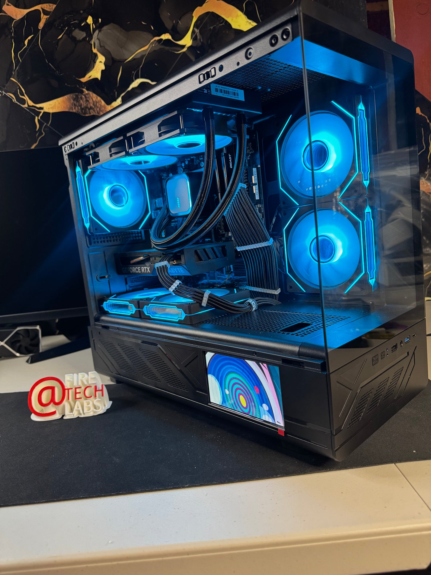 Fire Tech Labs: Night Skyline