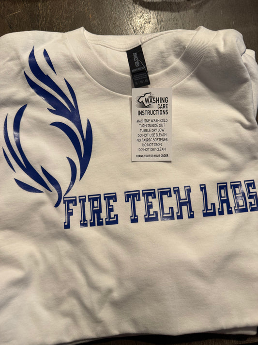 FireTechLabs white T-Shirt